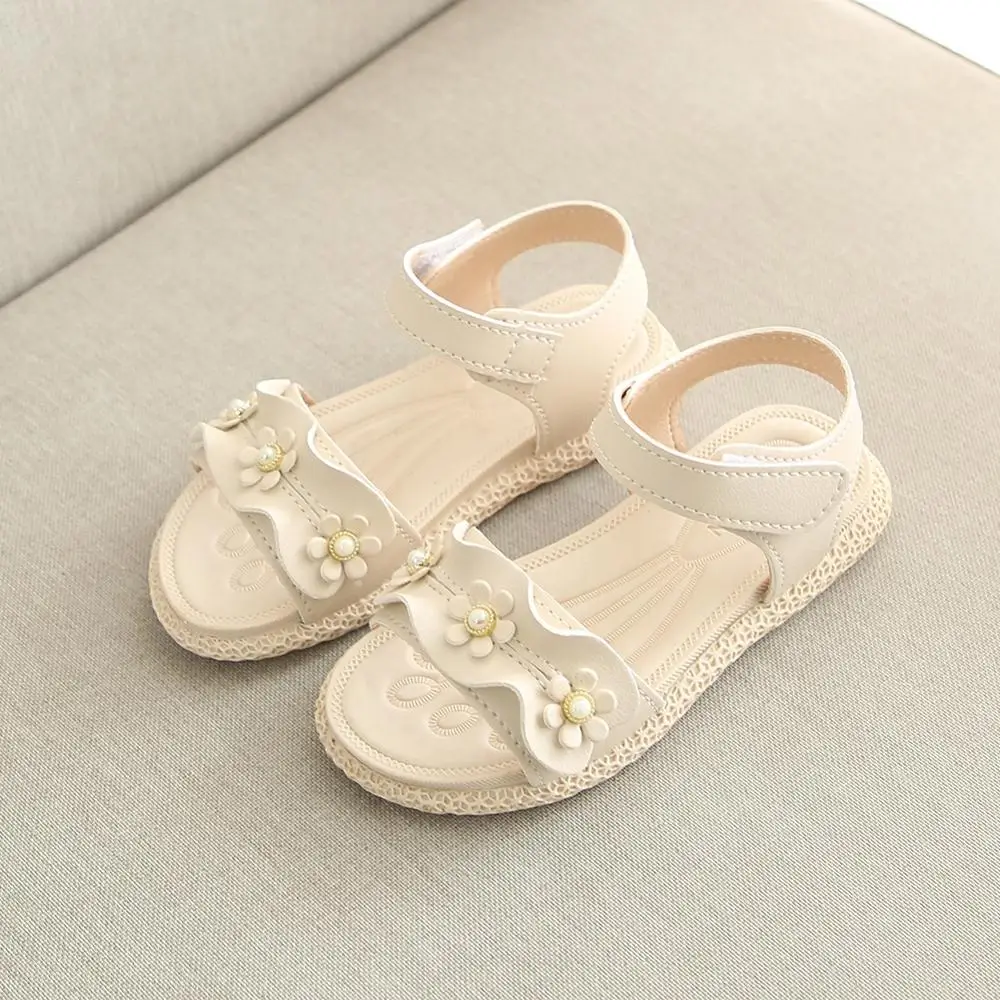 

Baby Shoes Summer Baby Girl Breathable Anti-Slip Floral Design Shoes Sandals