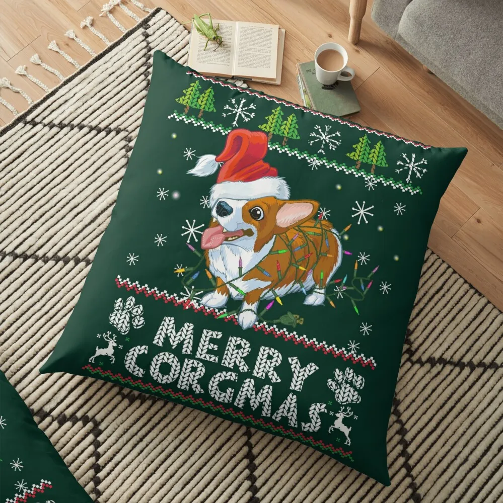 Christmas Corgi Merry Corgmas