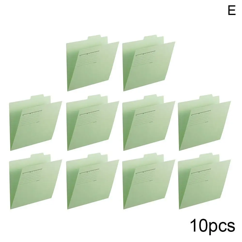 E VIVIDCRAFT бумага классификация файл папка перезаказы быстро и удобно офисные школьные принадлежности - Цвет: E
