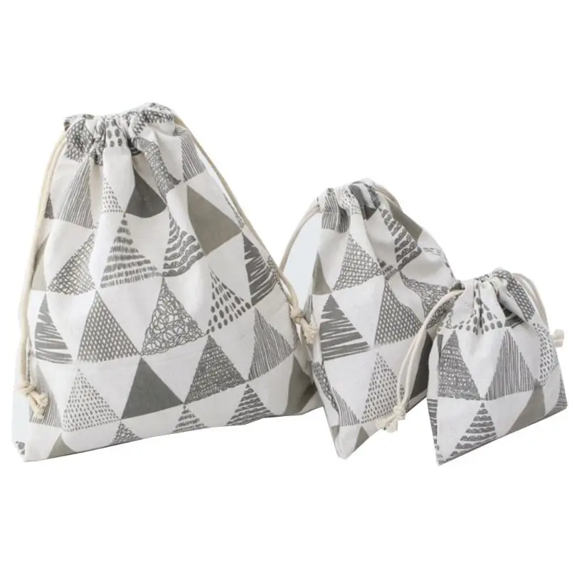 Модные унисекс сумочки для хранения со шнурочками сумка упаковка подарочный пакет Органайзер с тянущимся шнурком