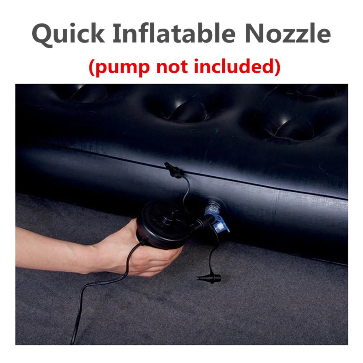 Outdoor Furniture Inflatable Garden Sofa Lounge Blow Up Double Air Bed Multifunction Couch Camping Mattress Airbed for 2 People Outdoor Furniture Inflatable Garden Sofa Lounge Blow Up Double Air Bed Multifunction Couch Camping Mattress Airbed for 2 People