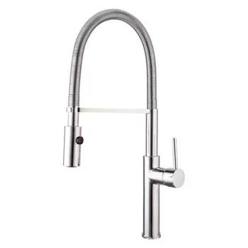 

Vidric Newly Arrived Pull Out Kitchen Faucet Chrome Sink Mixer Tap 360 degree rotation kitchen mixer taps Kitchen Tap Gold Brus
