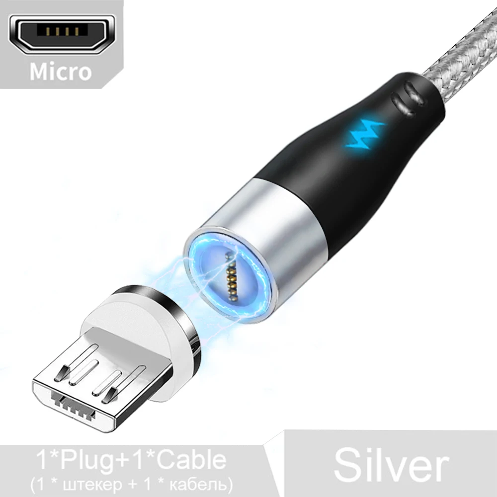 iphone cord 5A Magnetic Cable Micro USB Cable Fast Charging For iPhone Xiaomi Samsung Mobile Phone Magnetic Charge USBC Cable Data Wire Cord phone to tv cable Cables