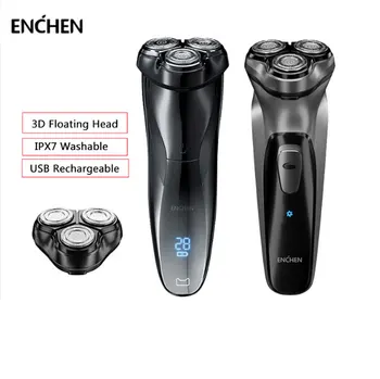 

ENCHEN Men's Electric Shaver USB Rechargeable Razor Portable 3 Blades Beard Trimmer Cutting Machine for Sideburns Beard Machine