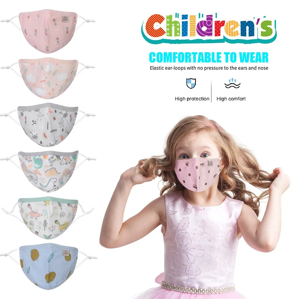 6 шт. детская Пылезащитная маска-респиратор с принтом | Красота и здоровье