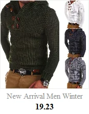 Осень-зима, мужские вязаные куртки, с буквенным принтом, с капюшоном, на молнии, свитера для мужчин, повседневные мужские модные толстовки, приталенный свитер