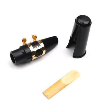 

High quality Classical Music Alto SAX Mouthpiece Black For Saxophone Professional Plastic Cheap Useful