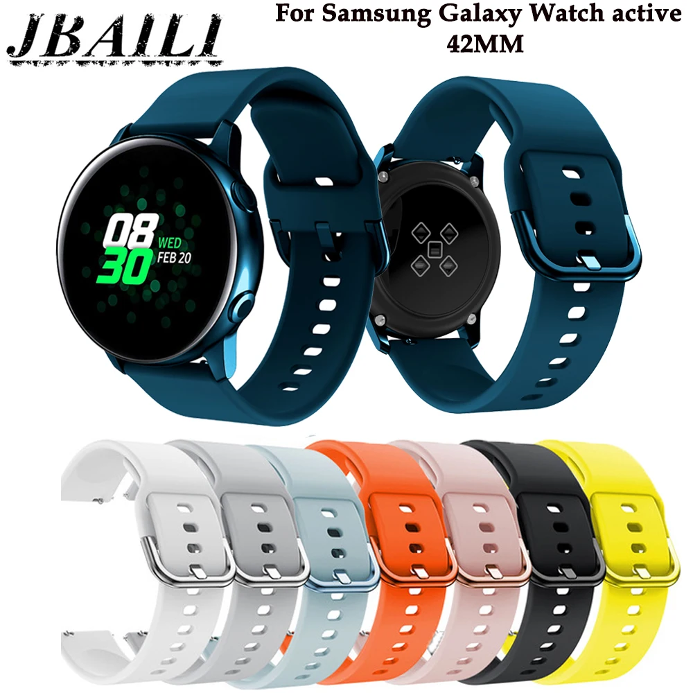 Ремешок силиконовый для Samsung Galaxy Watch 46 мм спортивный модный сменный Браслет
