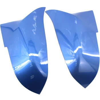 

2 Pieces Plastic Mirror Cover, Side Mirror Cover Gasket For BMW F20 F21 F22 F23 F30 F32 2012-2017