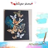 GATYZTORY Painting By Numbers Butterfly Animals Modern Wall Art Canvas Painting Acrylic Paint By Numbers For Home Decor Frameles ► Photo 2/6