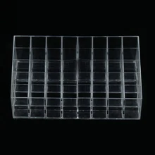 

Transparent Multifunctional Home Bedroom Lipstick Stand Case Cosmetic Makeup Tools Organizer Holder Plastic Box