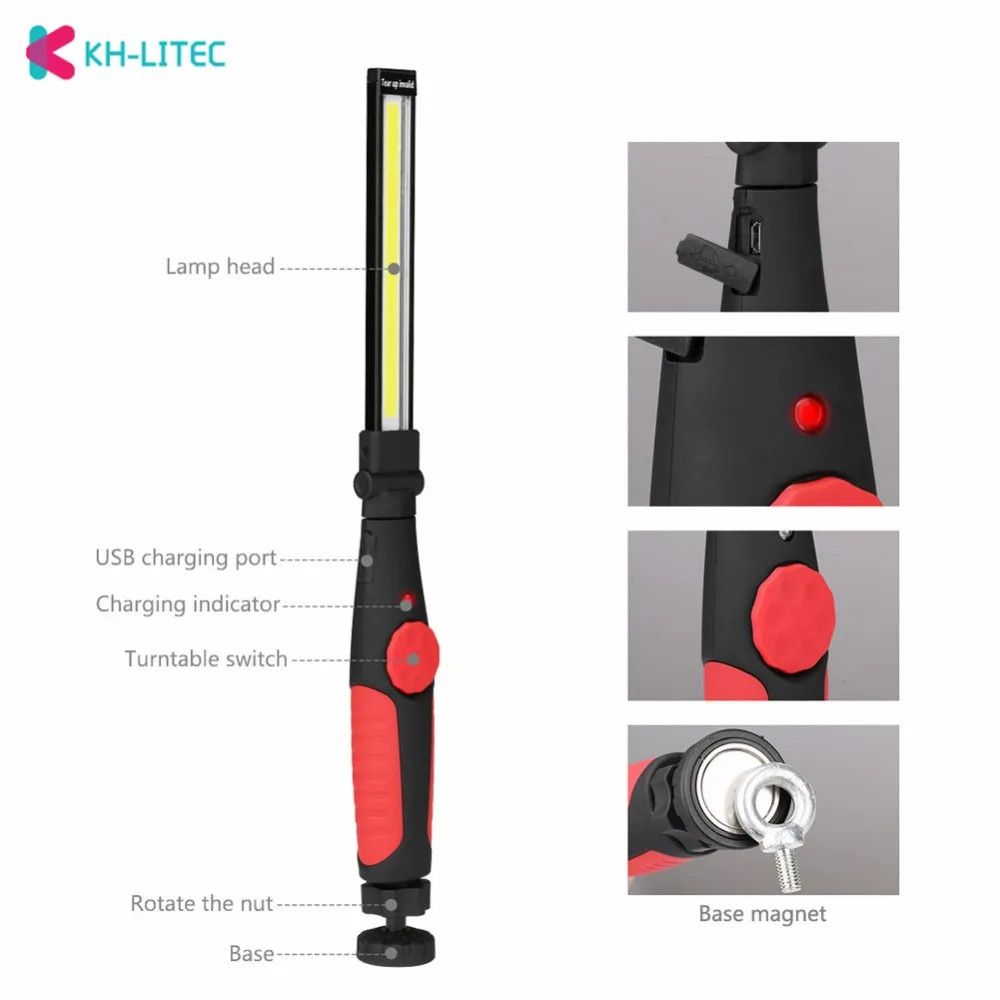 USB-Rechargeable-Portable-Light-Built-in-COB-Flashlight-Hook-Hanging-Lamp-Rechargeable-COB-LED-Slim-Work-Light-For-Car Repair(4)