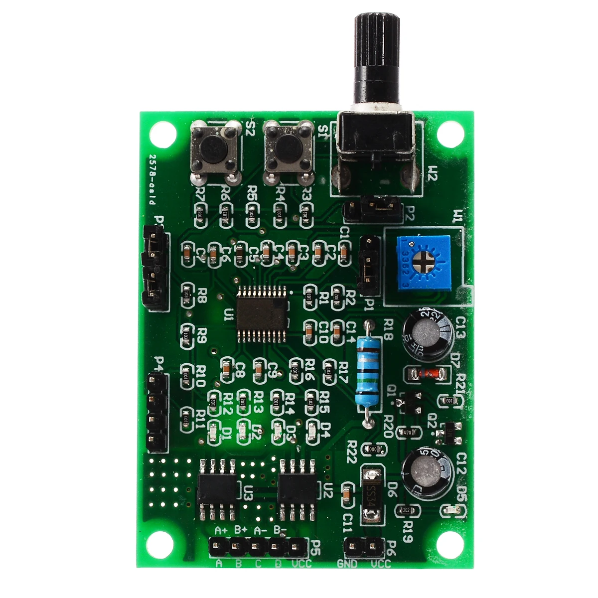 Mini Stepper Motor Driver DC 5V~12V 2Phase 4Phase Multifunctional DIY Stepper Motor Driver Board Speed Controller