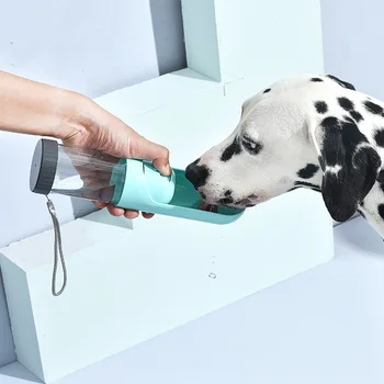 

Portable Pet Dog Water Bottle 300ml Drinking Bowl For Small Large Dogs Feeding Water Dispenser Cat Dogs Outdoor Bottles