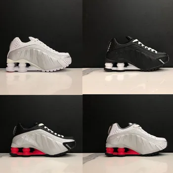 

Cheap kids Running Shoes Boy Girls NZ Black Orange White Metallic Silver golden Designer Sneakers sport trainers size 24-35