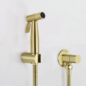Tecmolog Bidet Portable Kit de douche Bidet en acier inoxydable Douchette  pour bidet WC douche avec inverseur de douche 2 voies, tuyau de douche 2 m
