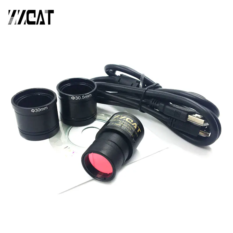 2 Мп CMOS USB 0 микроскоп электронный окуляр адаптер HD камера для стерео и