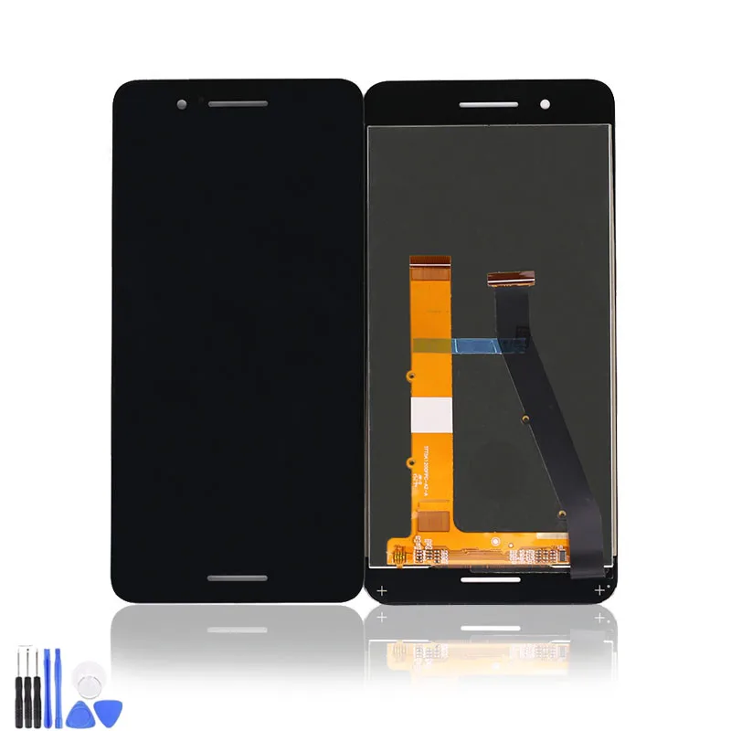 100% оригинал для htc Desire 728 ЖК сенсорный экран с рамкой дисплей дигитайзер Запасные