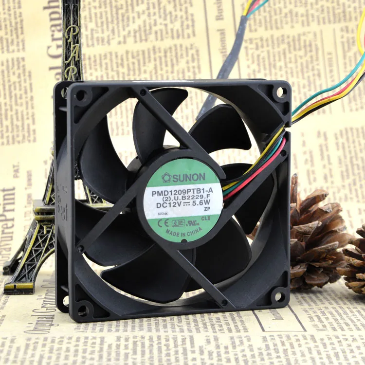 9025 9 см ШИМ 4 wires5 PMD1209PTB1-A защиты электродвигателя Вентилятор охлаждения