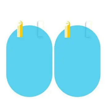 

Car Rearview Mirror Rainproof Film Car Rearview Mirror Rainproof Film Rainy Water Drive Hydrophobic Film Waterproof Film Pair