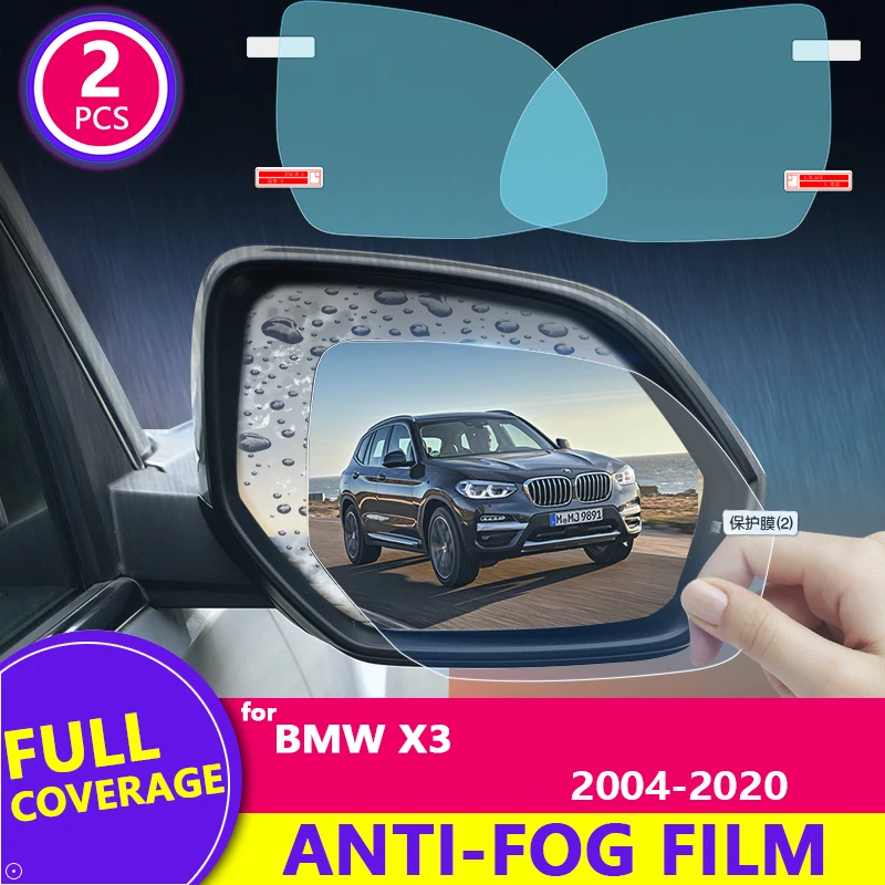 Автомобильная противотуманная наклейка на зеркало для BMW X3 ( E83 F25 G01) 2004 - 2020 2018 2019