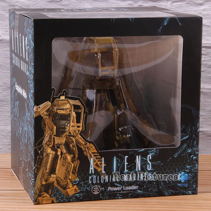 HIYA Aliens Colonial Marines power Loader 1/18 Масштаб ПВХ фигурка Alien Colonial Marines Коллекционная модель игрушки в подарок - Цвет: with colorful box