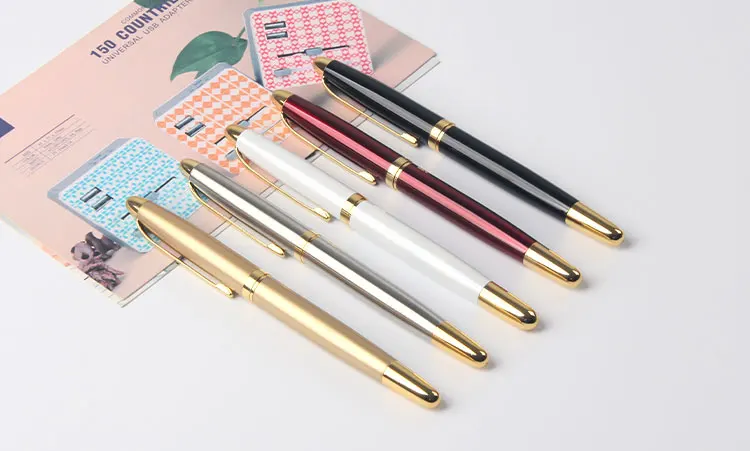Shichen A089 Good quality elegant heavy metal roller pen 0.7mm&1.0mm nib. for school office business wrinting gift pen