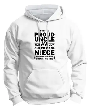 

Proud Uncle of a Smart Funny Cool Niece Premium Hoodie Sweatshirt Men Women Hoodie Sweatshirt