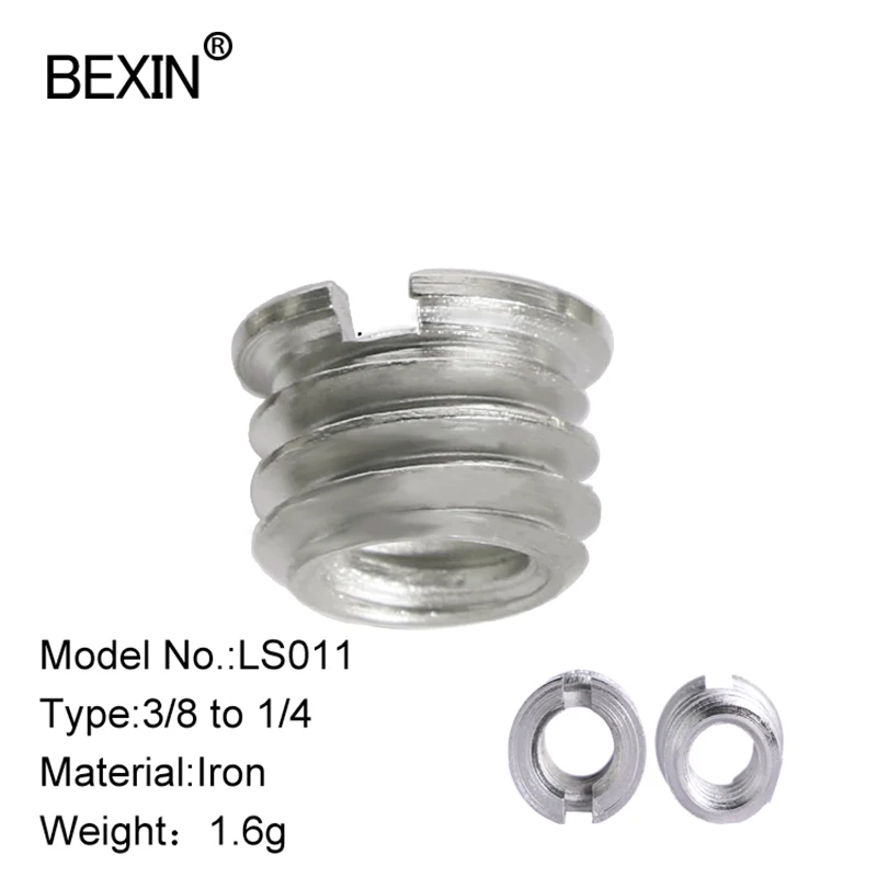 Винтовая гайка для камеры 1/4 "винт на 3/8" винтовой монтажный адаптер Винт