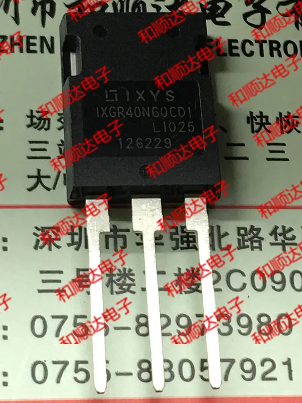 10 шт./лот IXGR40N60CD1 брендовые новые имеющиеся в 247 600V 75A