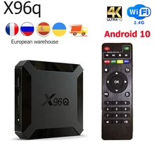 

Smart TVBox X96Q Android TV Box Android 10 Allwinner H313 Quad Core 2.4G Wifi 4K1080P 2GB 16GB Youtube Media Player Set Top Box