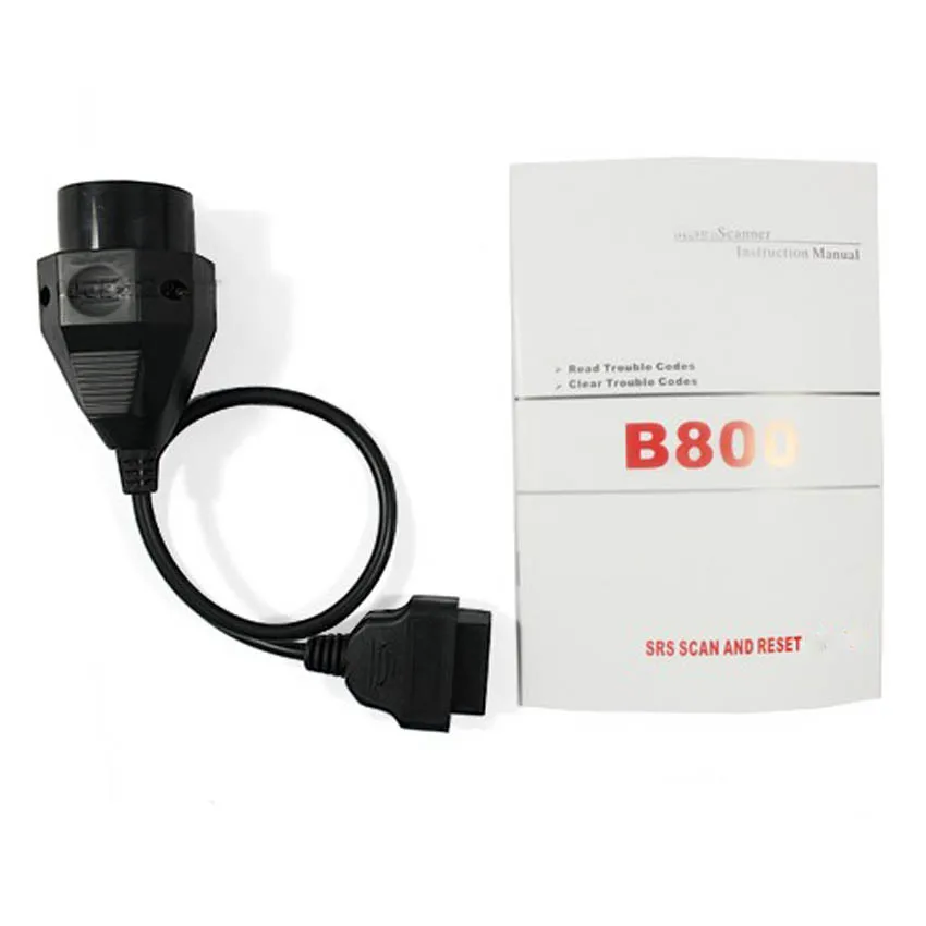 Professional Airbag Scan Reset Tool B800 for BMW 1994-2003 E36 E46 E34 E38 E39 Z3 Z4 X5 Read and Clear Airbag Trouble Codes