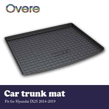 

Overe 1Set Car Cargo rear trunk mat For Hyundai IX25 2014 2015 2016 2017 2018 2019 Waterproof mat Anti-slip carpet Accessories