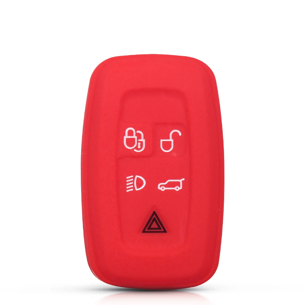 Cover in silicone chiave telecomando per Land Rover Discovery 4 Range Rover Sport Vouge 2009-2012 LR4 Evoque - H0c12a1e835654e178f19c4a5dd75884f6