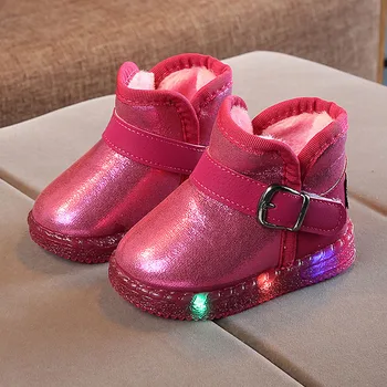 

Winter Shoes, Girls'raincoats, Boys' Boots, Boys'boots, Lighting Fluffy Children's Basketball Girls Boots Children Shoes