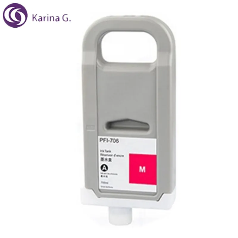Premium Color Compatible Ink Cartridge for PFI706 PFI-706 PFI 706 Suit for