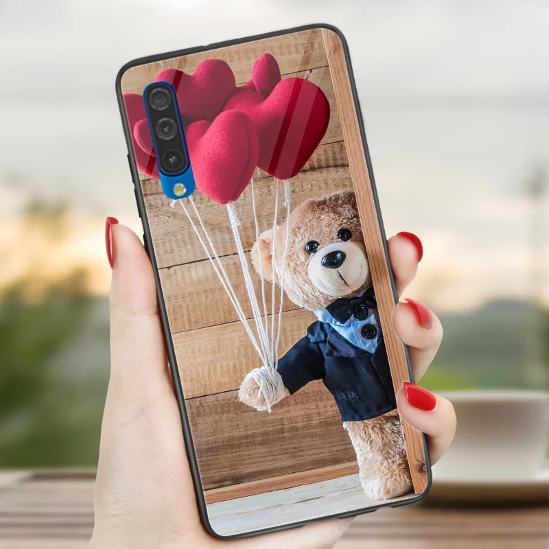 Для samsung Galaxy A10 A20 A30 A40 A50 A70 A3 A5 A7 A6 A8 A9 плюс чехол Обложка яркая для глянцевый чехол - Цвет: C1