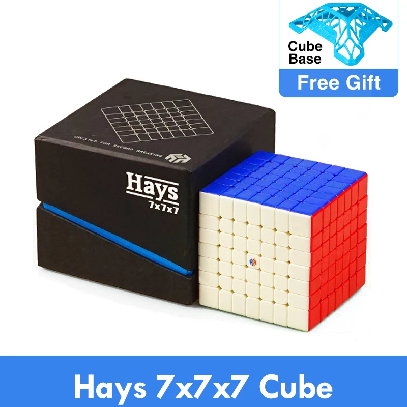 

Yuxin Hays 7x7x7 Magnetic Professional Cube Magic Speed 7x7 Cube Oringal Cube Magnets Puzzle Cubo Magico 7*7 Toys For Children