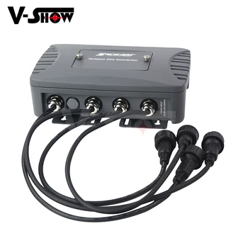 

1pc Two-way Outdoor DMX Distributor For Outdoor Waterproof Dj Stage Light