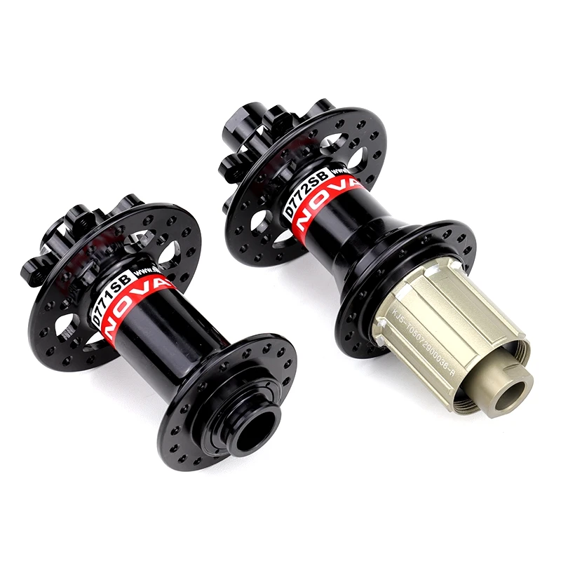 

Novatec D771SB D772SB 28 32 Hole Mountain Disc Brake Bicycle Hub Mtb Bike DH Thru Axle Hubs 100mm 142mm With XD Cassette Body