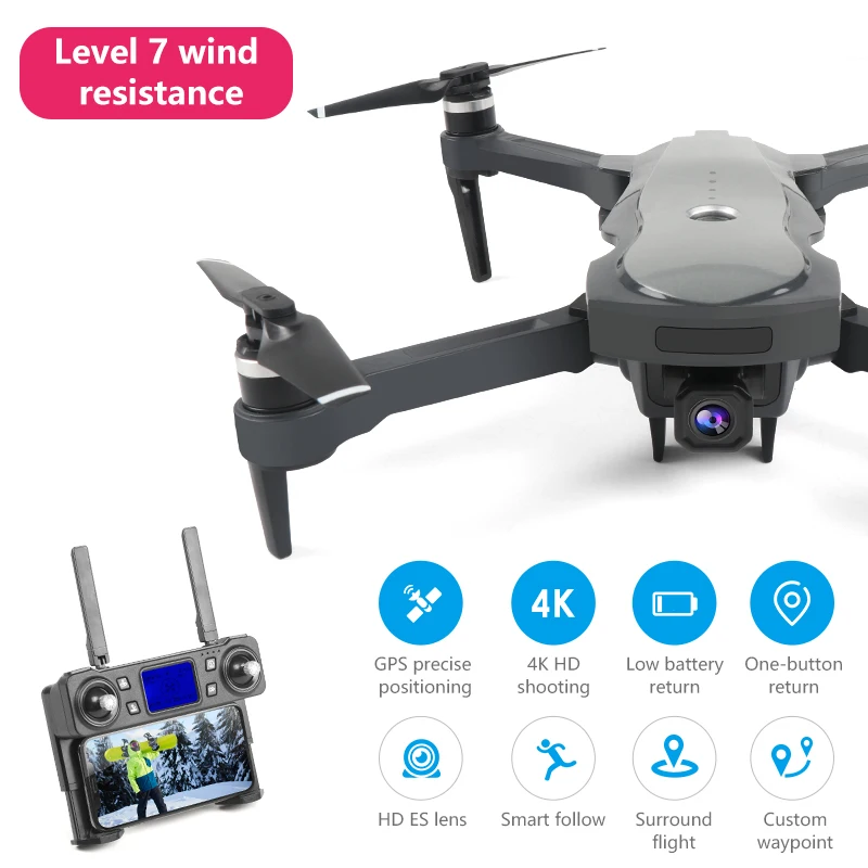 New Drone K20 with brushless motor 5G GPS 4K HD dual camera Professional Foldable Quadcopter 1800M RC Distance Toy boy's gift New Drone K20 with brushless motor 5G GPS 4K HD dual camera Professional Foldable Quadcopter 1800M RC Distance Toy boy's gift
