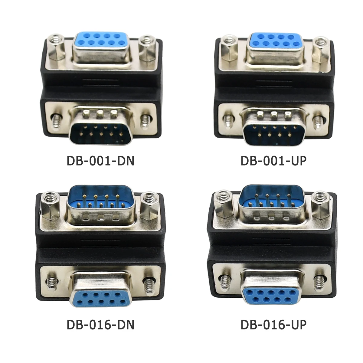 

90 градусов RS232 D-Sub 9Pin штекер-гнездо удлинитель с винтами для ПК монитора проектора