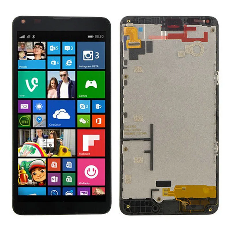 Для Nokia Lumia 640 RM 1075 1077 1109 ЖК дисплей + кодирующий преобразователь сенсорного экрана