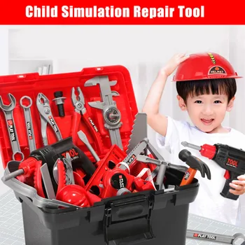 

Play Repairing Tool Toy Set for Kids Screwdriver Roleplay Toddler Playhouse Game for Children YJS99