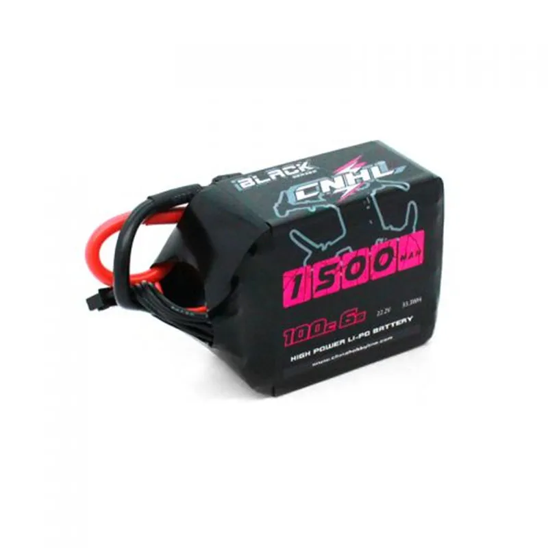 CNHL черная серия 1500Mah 6S 22 2 V 100C Lipo аккумулятор с разъемом XT60 для RC Drone вертолет