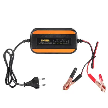 

EU US 12V 2.5A Battery Charger LED Power Display CPU Automatic Charger ZYX-Y10 For Lead-acid Calcium GEL AGM Wet EFB Battery