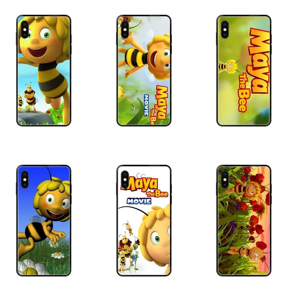 ТПУ оригинальный для Xiaomi Redmi Note 4 5 5A 6 7 8 8T 9 9S Pro Max Hop Flying Maya The Bee Cute | Мобильные