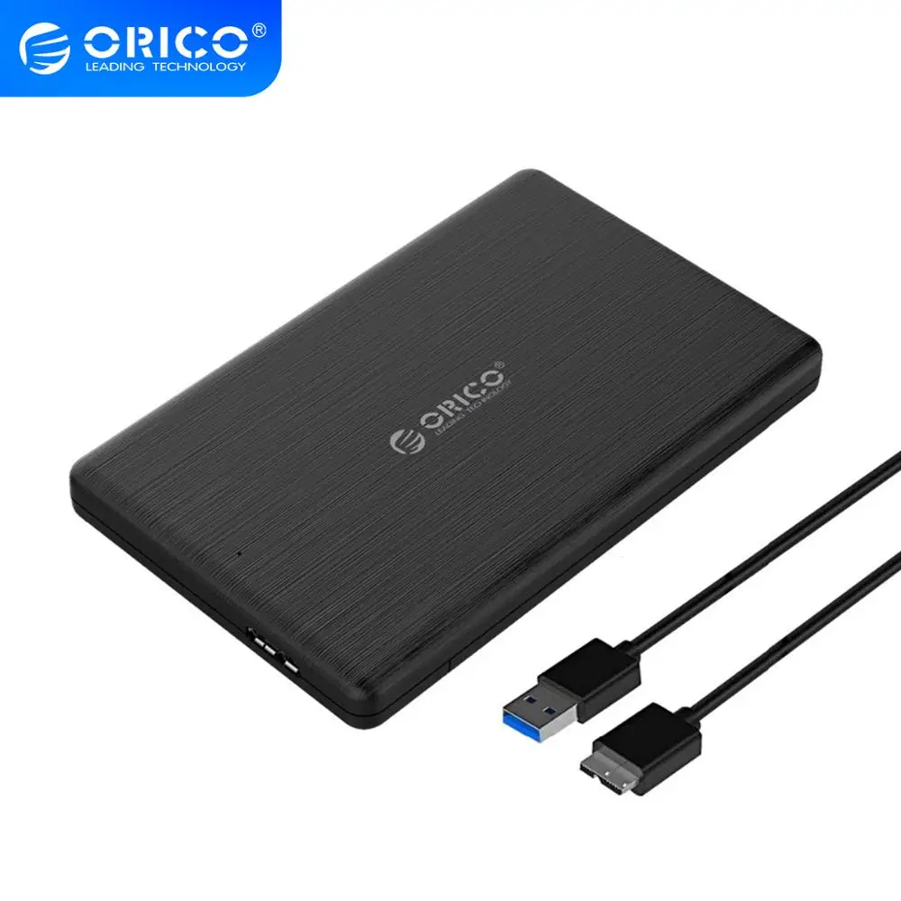 ORICO 2 5 дюймов HDD чехол USB3.0 MicroB внешний жесткий диск Корпус высокоскоростной для 7
