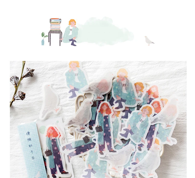 30 шт./лот Kawaii наклейка s японский стиль милый мультяшный персонаж наклейка DIY планировщик Материал книги скрапбук креативная наклейка - Цвет: 6