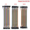 Dupont line 120pcs 20cm male to male + male to female and female to female jumper wire Dupont cable ► Photo 1/5